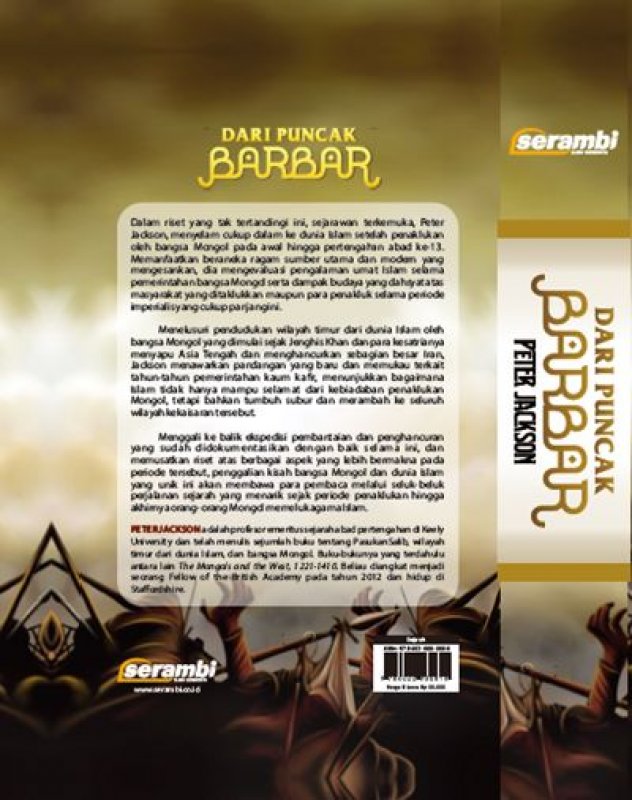Cover Belakang Buku Dari Puncak BarBar [Hard Cover]