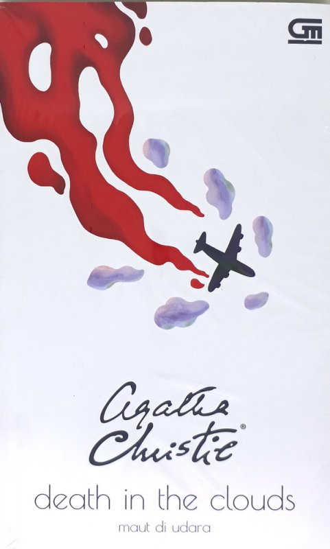 Cover Buku Maut di Udara (Death in The Clouds) - Cover Baru