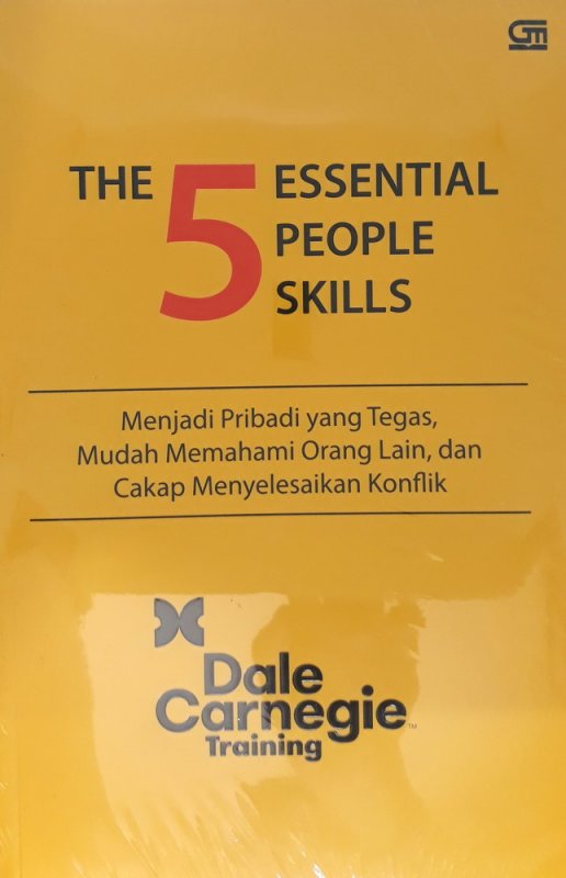 Cover Buku The 5 Essential People Skills - Menjadi Pribadi Yang Tegas