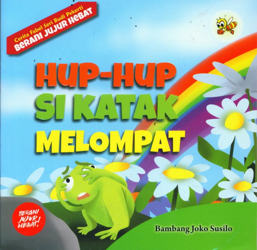 Cover Depan Buku Hup-Hup Si Katak Melompat