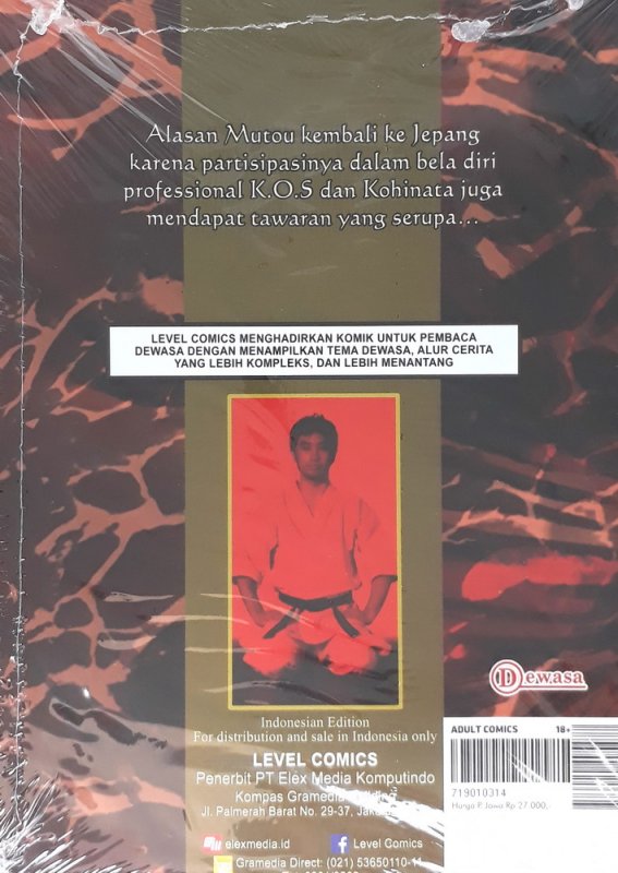Cover Belakang Buku LC: Karate Master Minoru 23