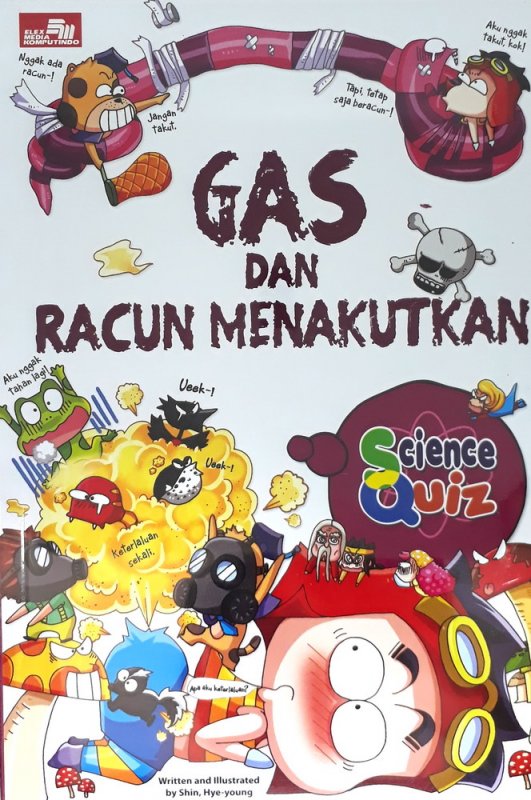 Cover Buku Science Quiz: Gas dan Racun Menakutkan