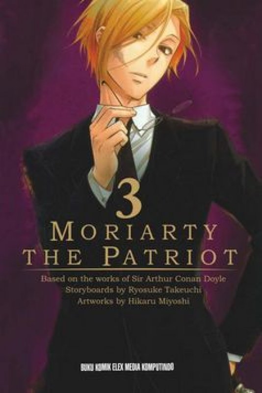 Cover Buku Moriarty the Patriot 3
