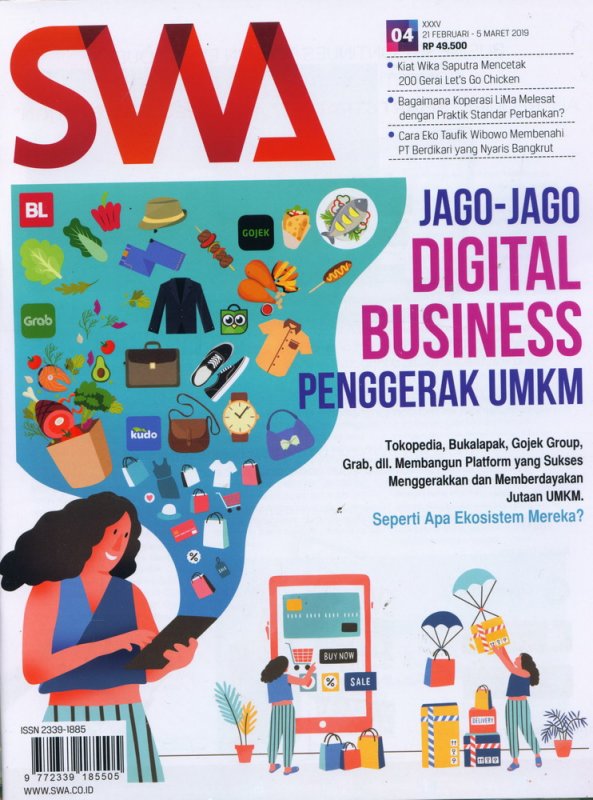 Cover Buku Majalah SWA Sembada No. 04 | 21 Februari - 5 Maret 2019