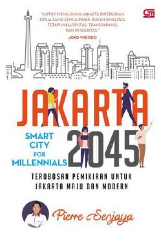 Cover Buku Jakarta 2045: Smart City for Millenials