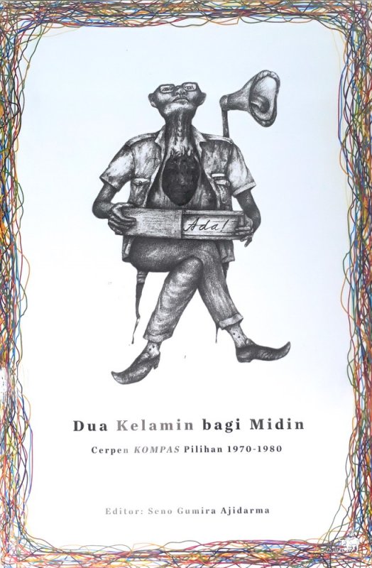 Cover Buku Dua Kelamin Bagi Midin-Cerpen Pilihan Kompas 1970 -1980