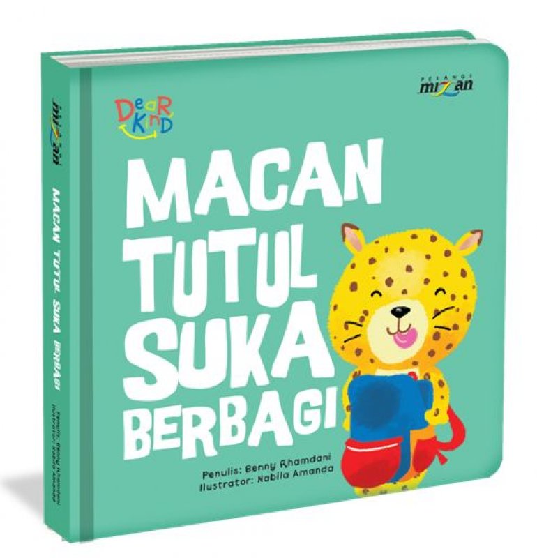 Cover Buku Macan Tutul Suka Berbagi (Boardbook)