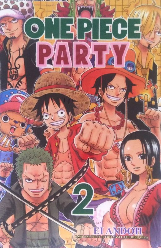 Cover Buku One Piece Party 02