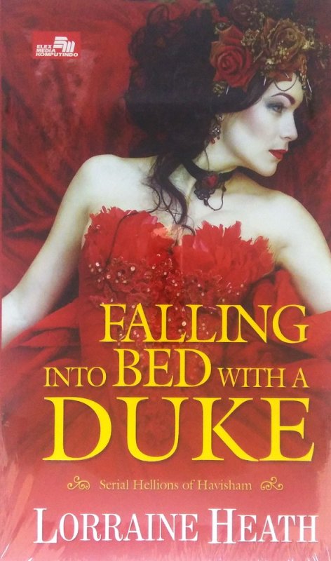 Cover Buku HR: Falling into Bed With A Duke