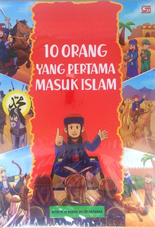 Cover Buku 10 Orang yang Pertama Masuk Islam