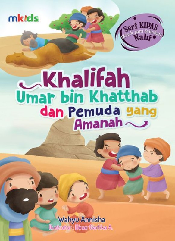Cover Buku KHALIFAH UMAR BIN KHATTHAB DAN PEMUDA YANG AMANAH