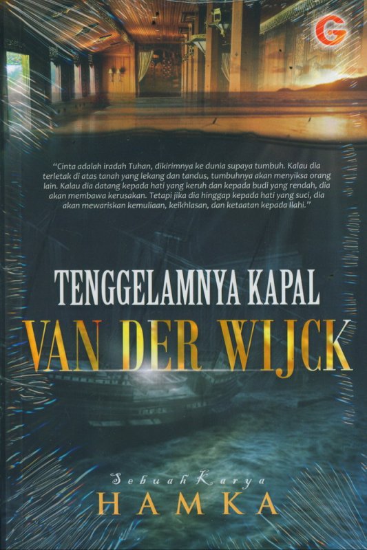 Cover Buku Tenggelamnya Kapal Van Der Wijck