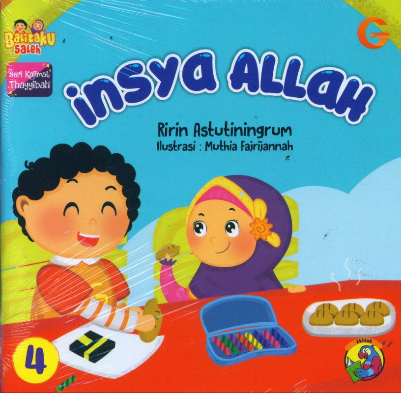 Cover Buku Seri Kalimat Thayyibah #4: insya Allah