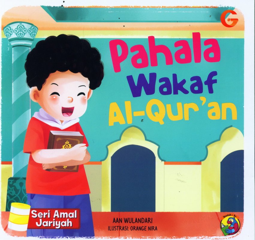 Cover Buku Seri Amal Jariyah: Pahala Wakaf Al-Quran(full color)