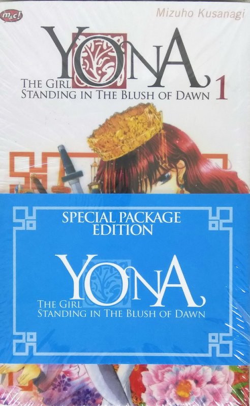 Cover Buku Special Package Edition YONA The Girl Standing in The Blush of Dawn #01-04