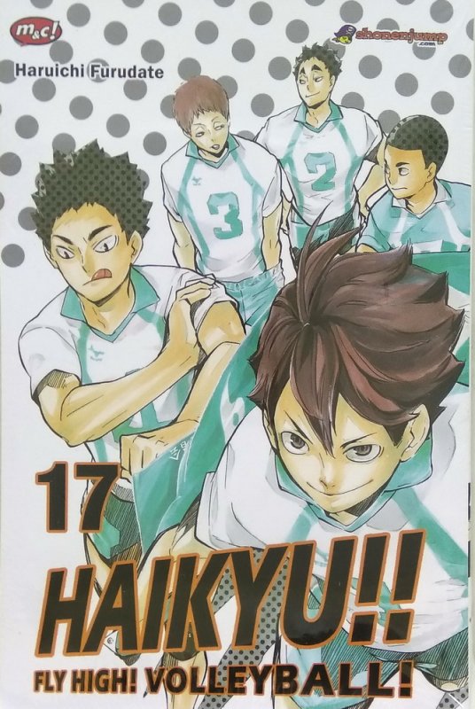 Cover Buku Haikyu!!: Fly High! Volleyball! 17
