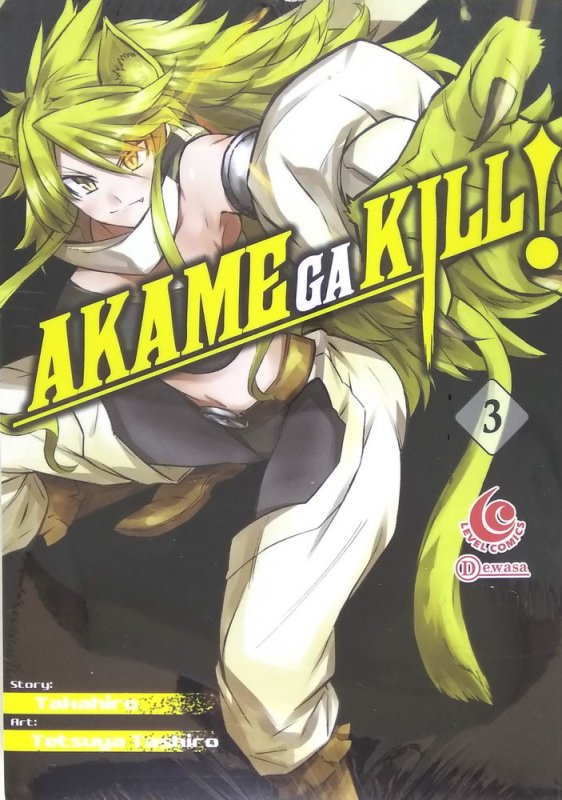 Cover Buku Lc: Akame Ga Kill! 03
