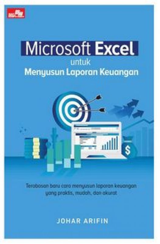 Cover Buku Microsoft Excel untuk Menyusun Laporan Keuangan