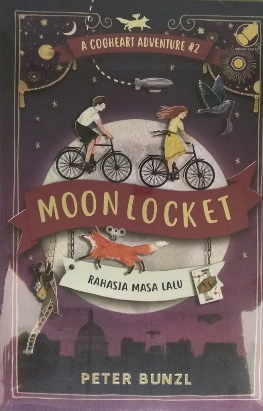 Cover Buku A Cogheart Adventure #2: Moonlocket