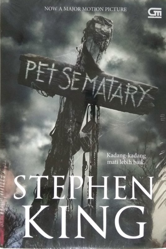 Cover Buku Pet Sematary (cover baru)