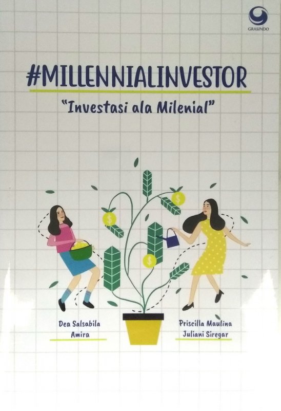Cover Buku #MillennialInvestor : Investasi Ala Milenial