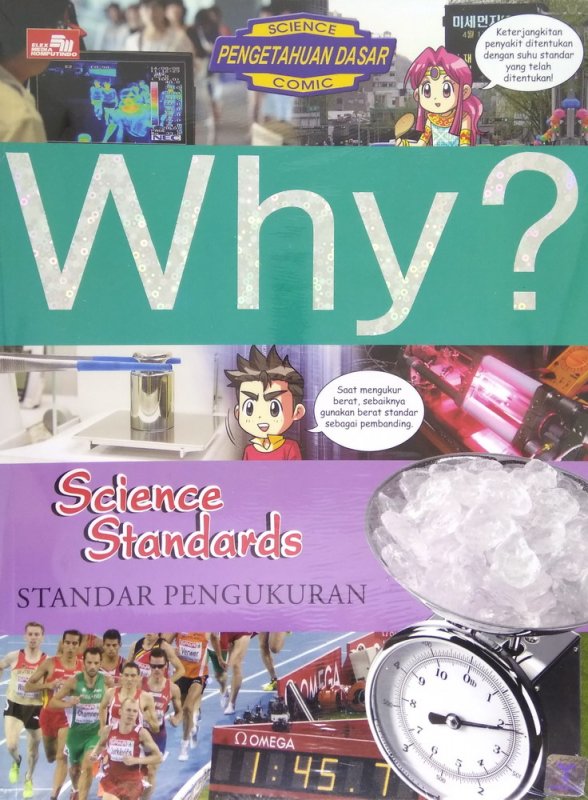 Cover Buku Why? Science Standards - Standar Pengukuran