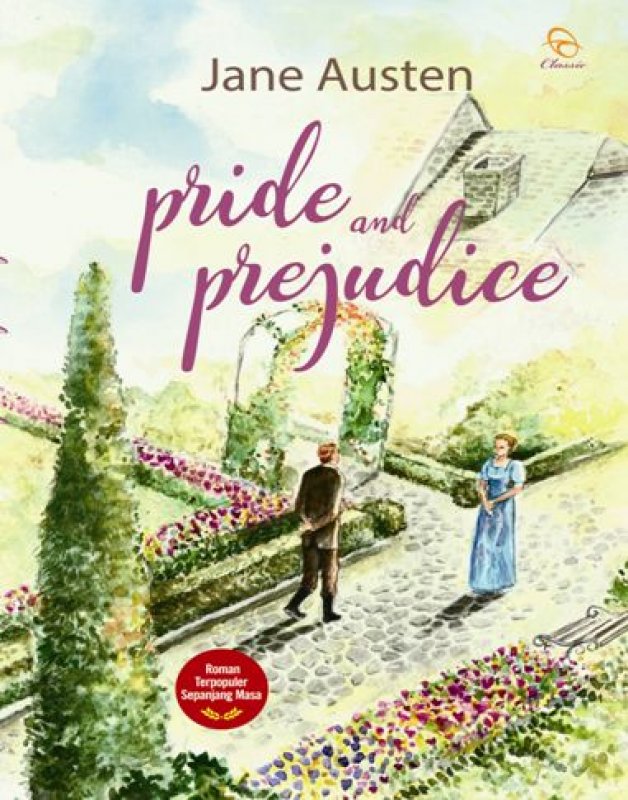 Cover Buku Pride and Prejudice (cover baru)