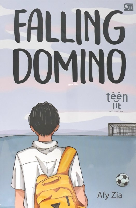 Cover Buku Teenlit: Falling Domino