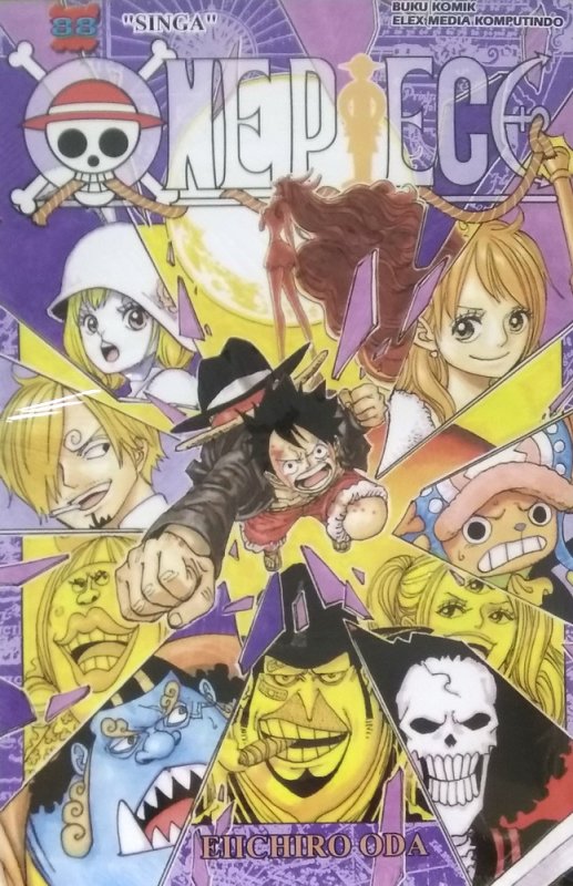 Cover Buku One Piece 88