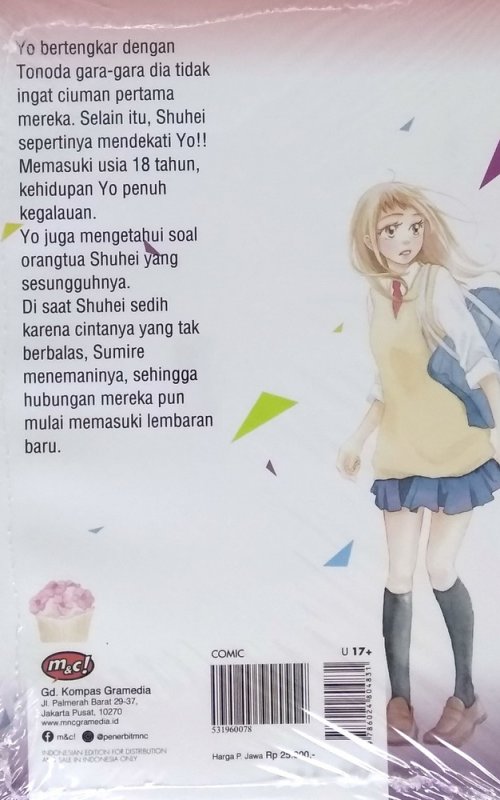 Cover Belakang Buku First Love Double Edge 05