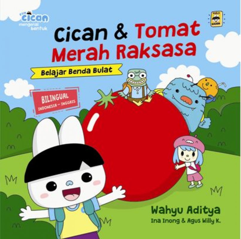 Cover Buku Cican dan Tomat Merah Raksasa