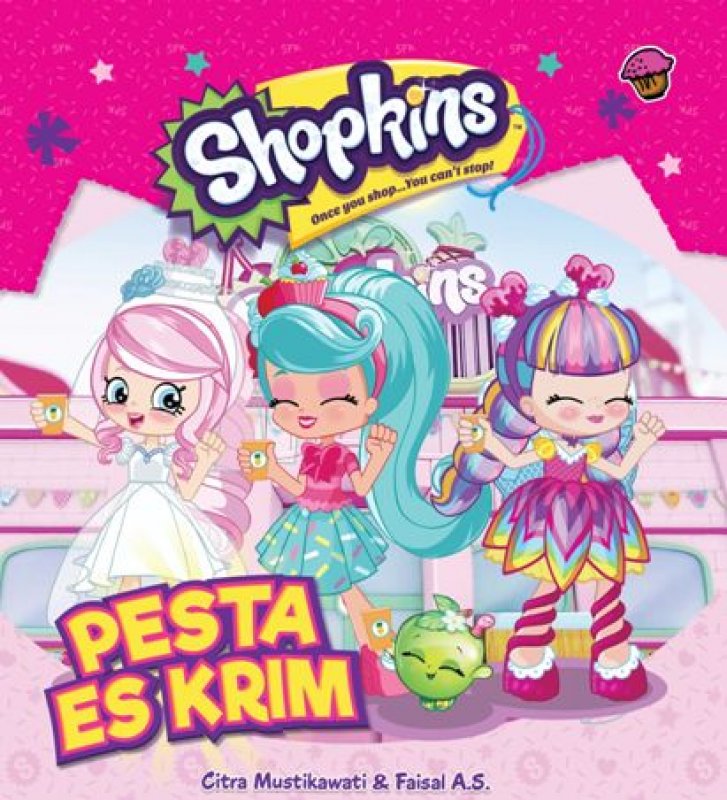 Cover Buku Shopkins Shoppies: Pesta Es Krim