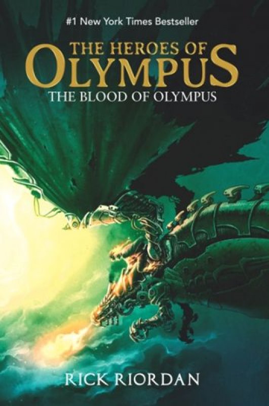 Cover Buku The Heroes of Olympus #5, The Blood of Olympus