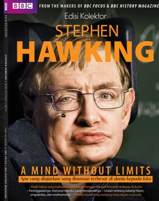 Cover Buku STEPHEN HAWKING: A Mind without Limits 
