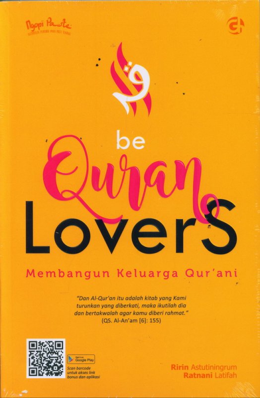 Cover Buku Be Quran Lovers Membangun Keluarga Qur ani