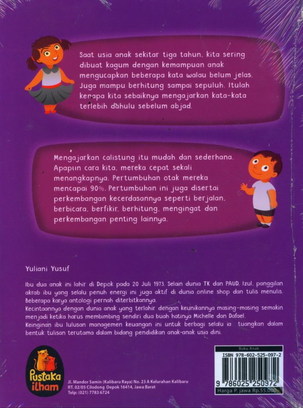Cover Belakang Buku Permulaan Belajar Baca-Tulis & Hitung untuk TK 4-6 Tahun