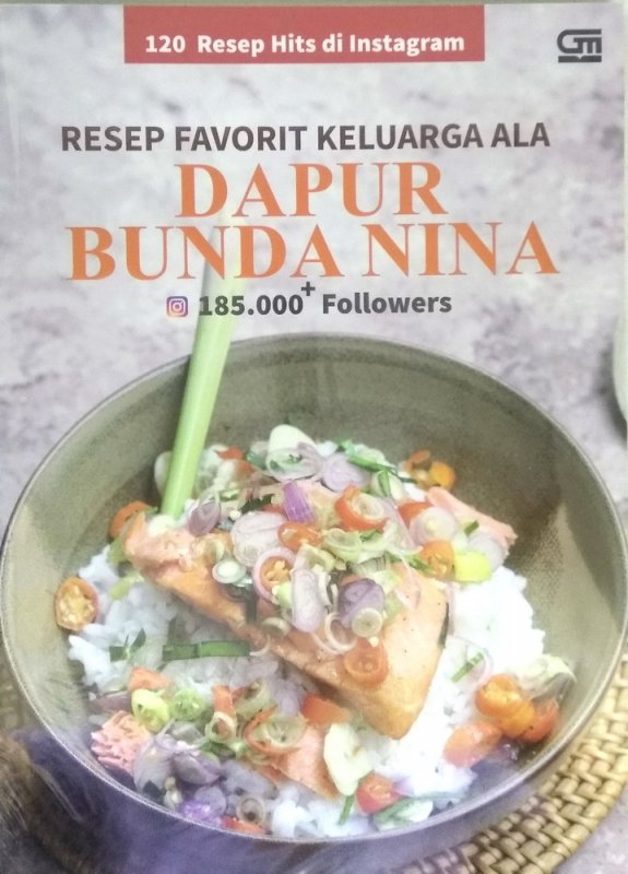 Cover Buku 120 Resep Hitz di Instagram - Resep Favorit Keluarga ala Bunda Nina