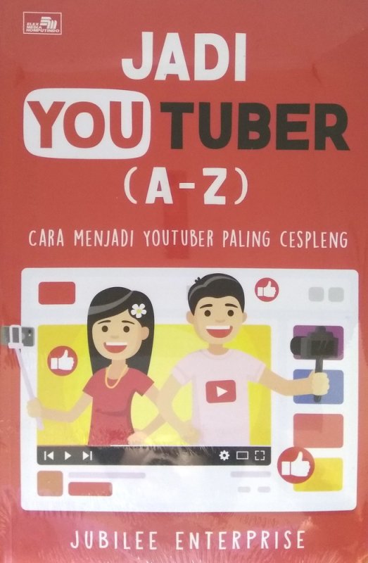 Cover Buku Jadi YOUTUBER (A-Z)