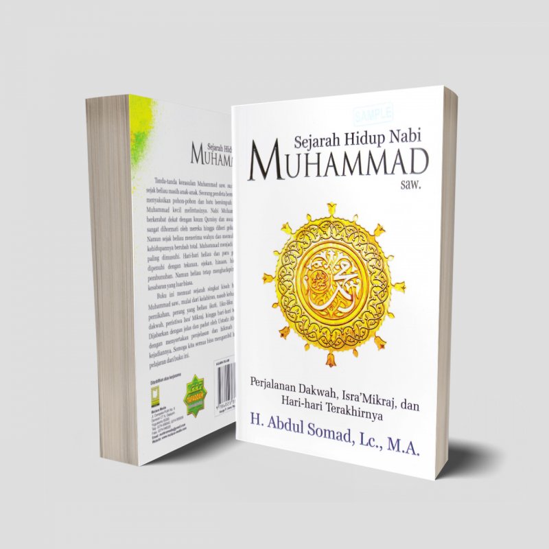Cover Buku Sejarah Hidup Nabi Muhammad SAW.