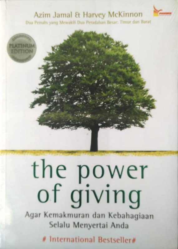 Cover Buku The Power of Giving