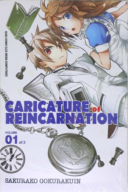 Cover Buku Caricature of Reincarnation 01