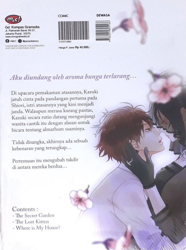 Cover Belakang Buku AKASHA : The Secret Garden