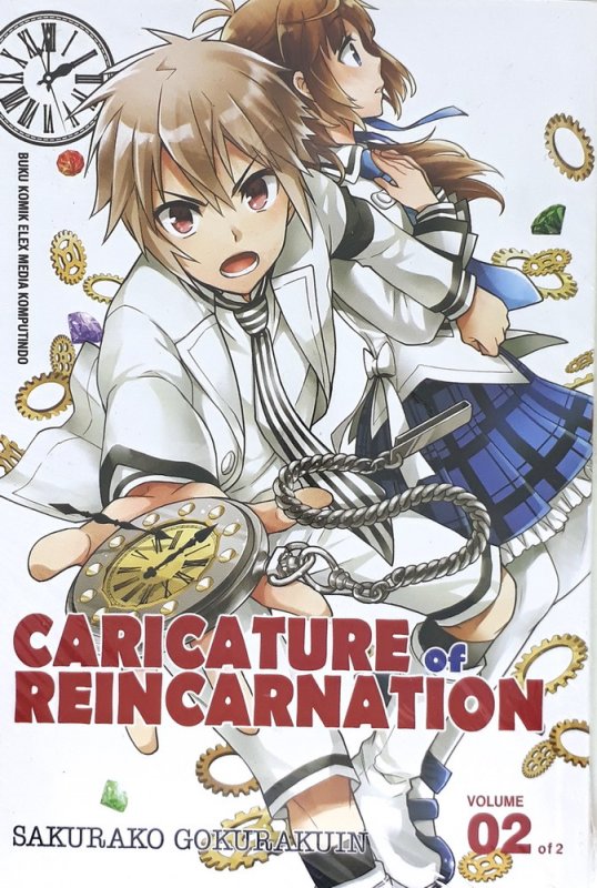 Cover Buku Caricature of Reincarnation 02