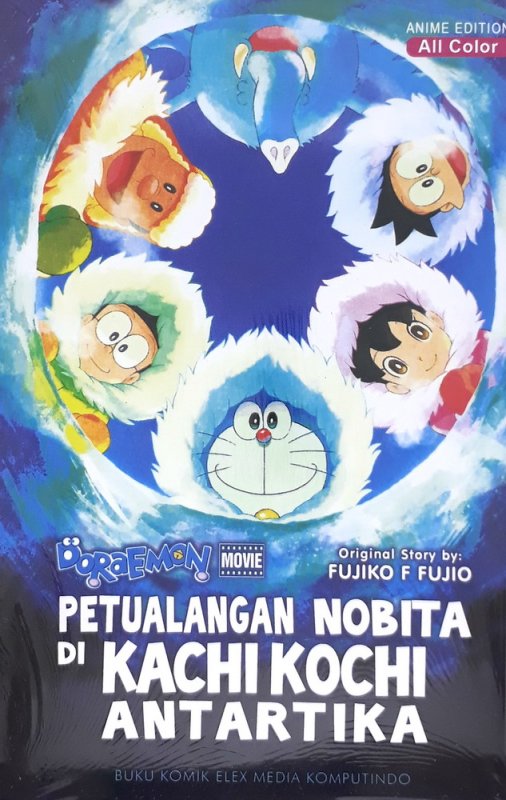 Cover Buku Doraemon Movie: Petualangan Nobita di Kachi Kochi Antartika