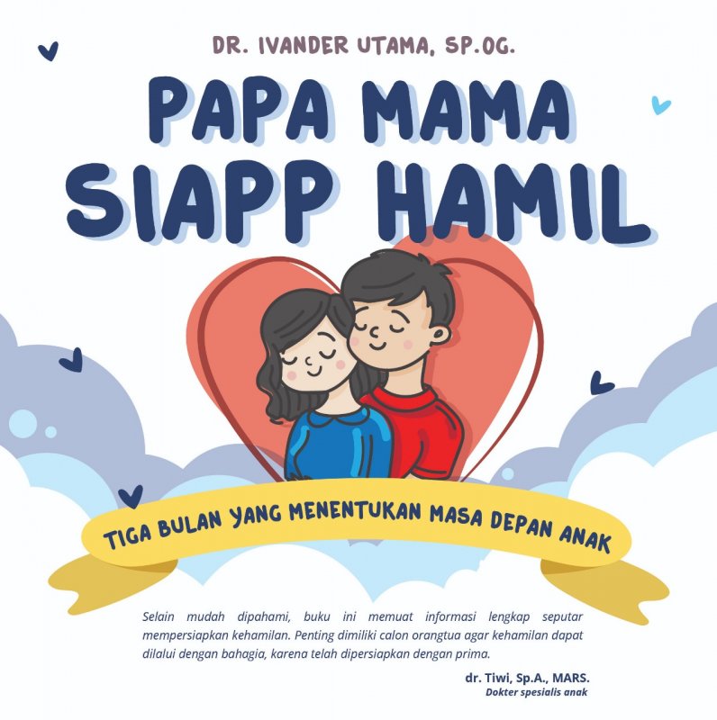 Cover Buku Papa Mama Siap Hamil (Promo Best Book)