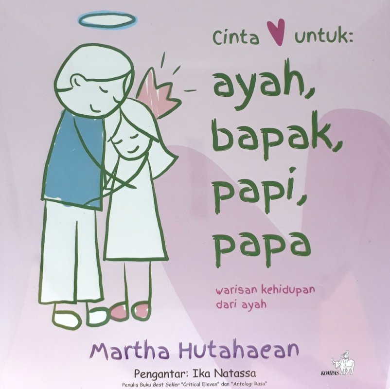 Cover Buku Cinta Untuk Ayah, Bapak, Papi, Papa