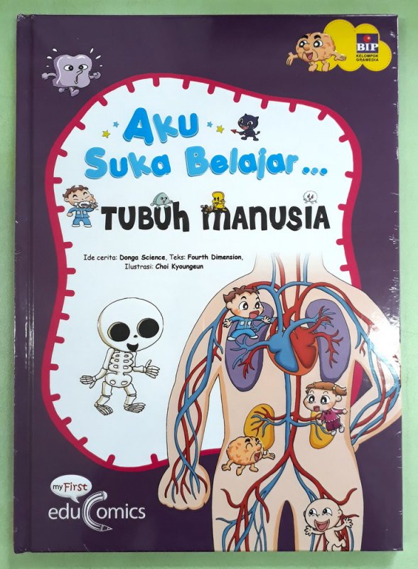 Cover Buku Seri Aku Suka Belajar : Tubuh Manusia (Hard Cover)