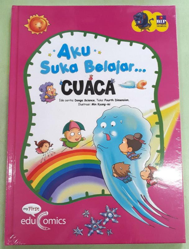 Cover Buku Seri Aku Suka Belajar: Cuaca (Hard Cover)