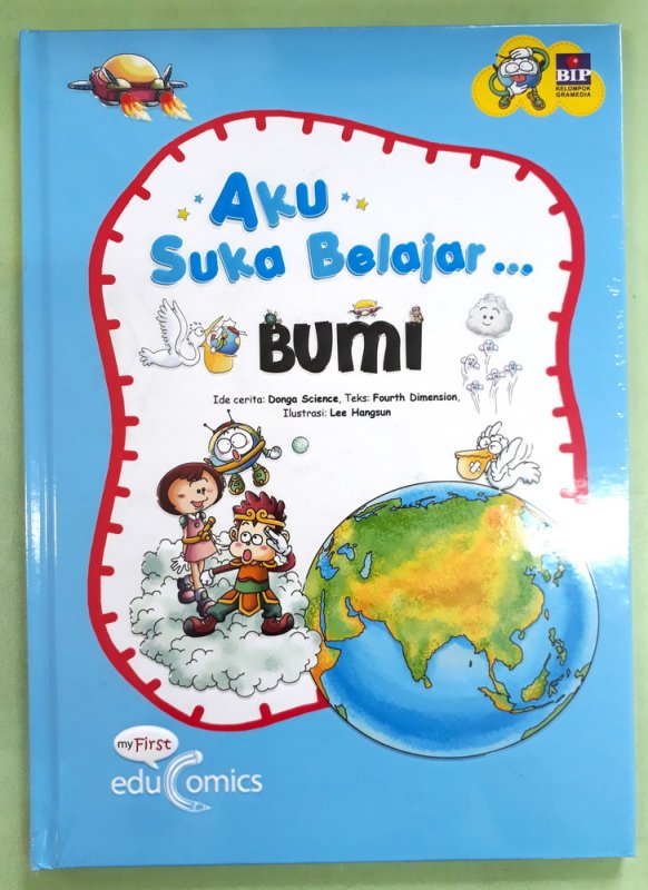 Cover Buku Seri Aku Suka Belajar : Bumi (Hard Cover)