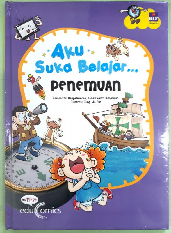 Cover Buku Seri Aku Suka Belajar: Penemuan (Hard Cover)